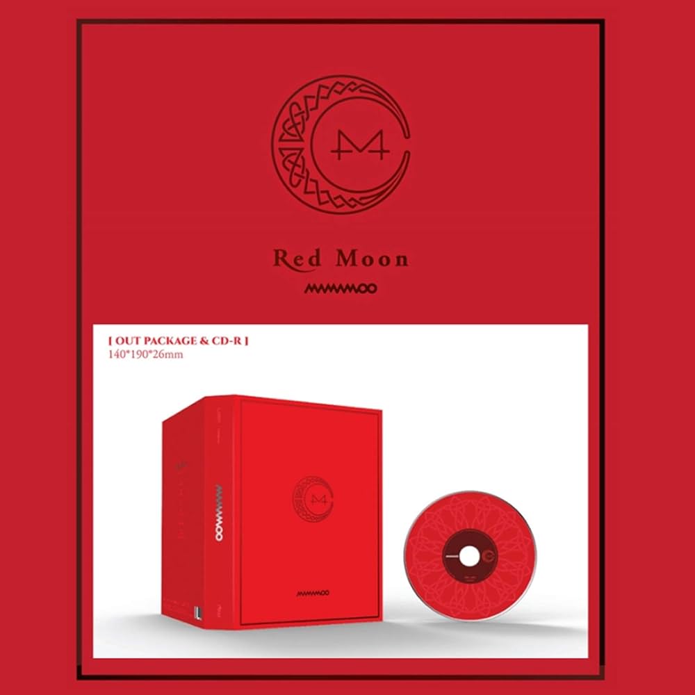 MAMAMOO Red Moon CD ファサ　トレカ　ママムー　フォトカード MAMAMOO Red Moon CD ファサ トレカ ママムー フォトカード