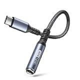 Besgoods USB C Headphone Adapter, USB C to 3.5mm Audio Adapter USB Type C to Aux Dongle Cable Compatible with iPhone 17 16 15 Samsung Galaxy S24 S25, Pad Pro, MacBook, Pixel -Grey