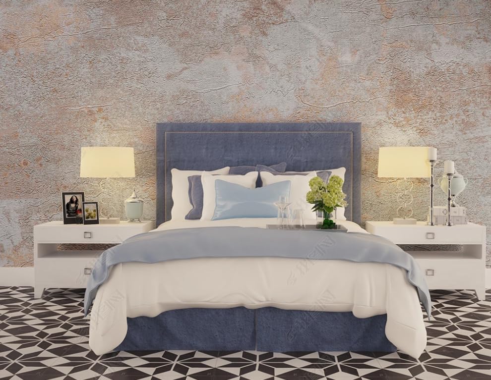 Papier peint intissé style européen pour habiller un grand mur vide de salon