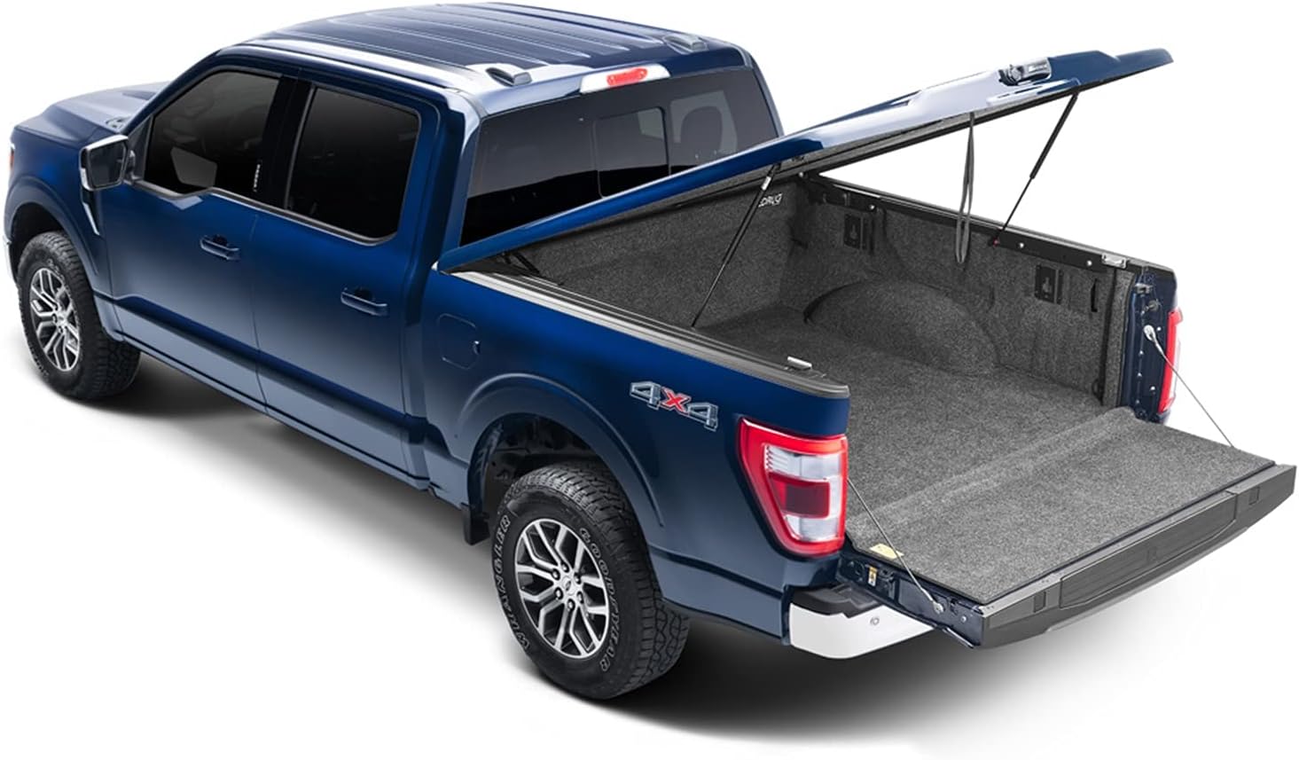 RealTruck UnderCover Elite LX One-Piece Truck Bed Tonneau Cover | UC2178L-UM | Fits 2017 - 2022 Ford F250/F350 Super Duty (UM- Agate Black) Ext/Crew Cab 6' 10" Bed (81.9")