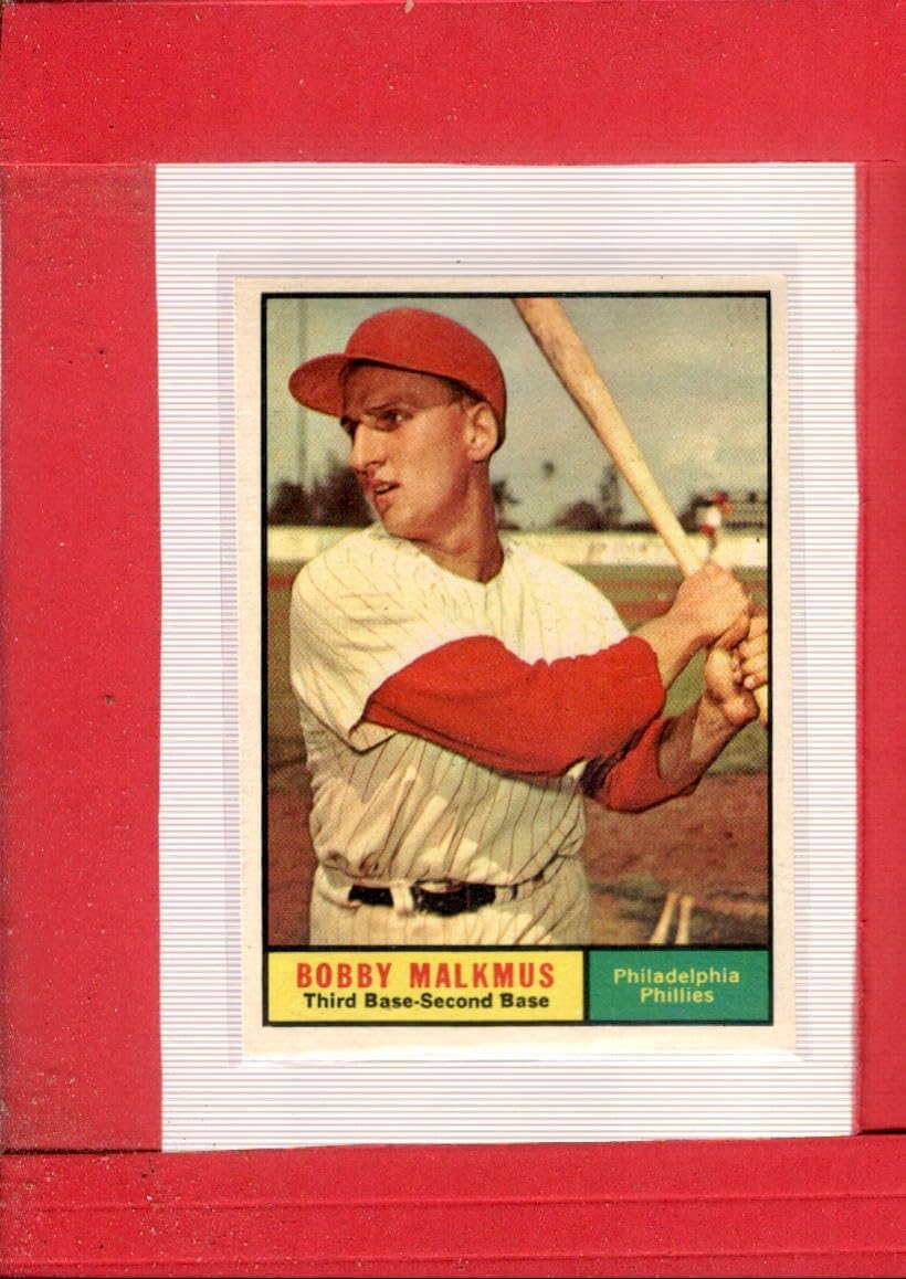 Baseball MLB 1961 Topps #530 Bobby Malkmus Phillies