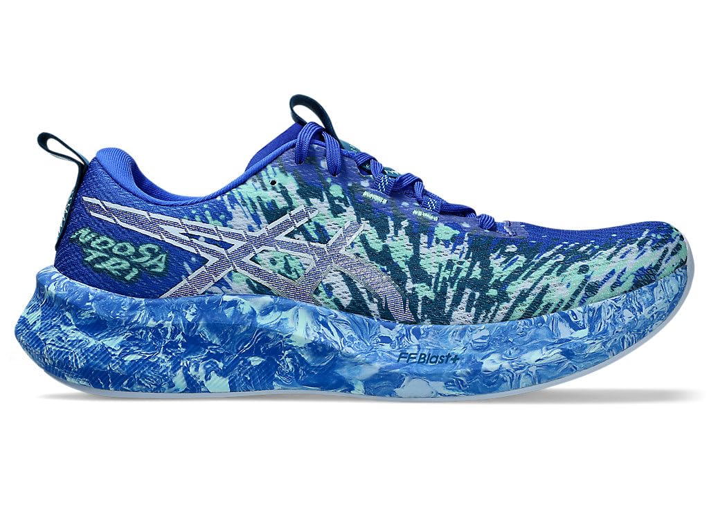 ASICS Noosa Tri 16 Laufschuhe Wettkampfschuh Herren blau - neon Blue/Illuminate Mint 45