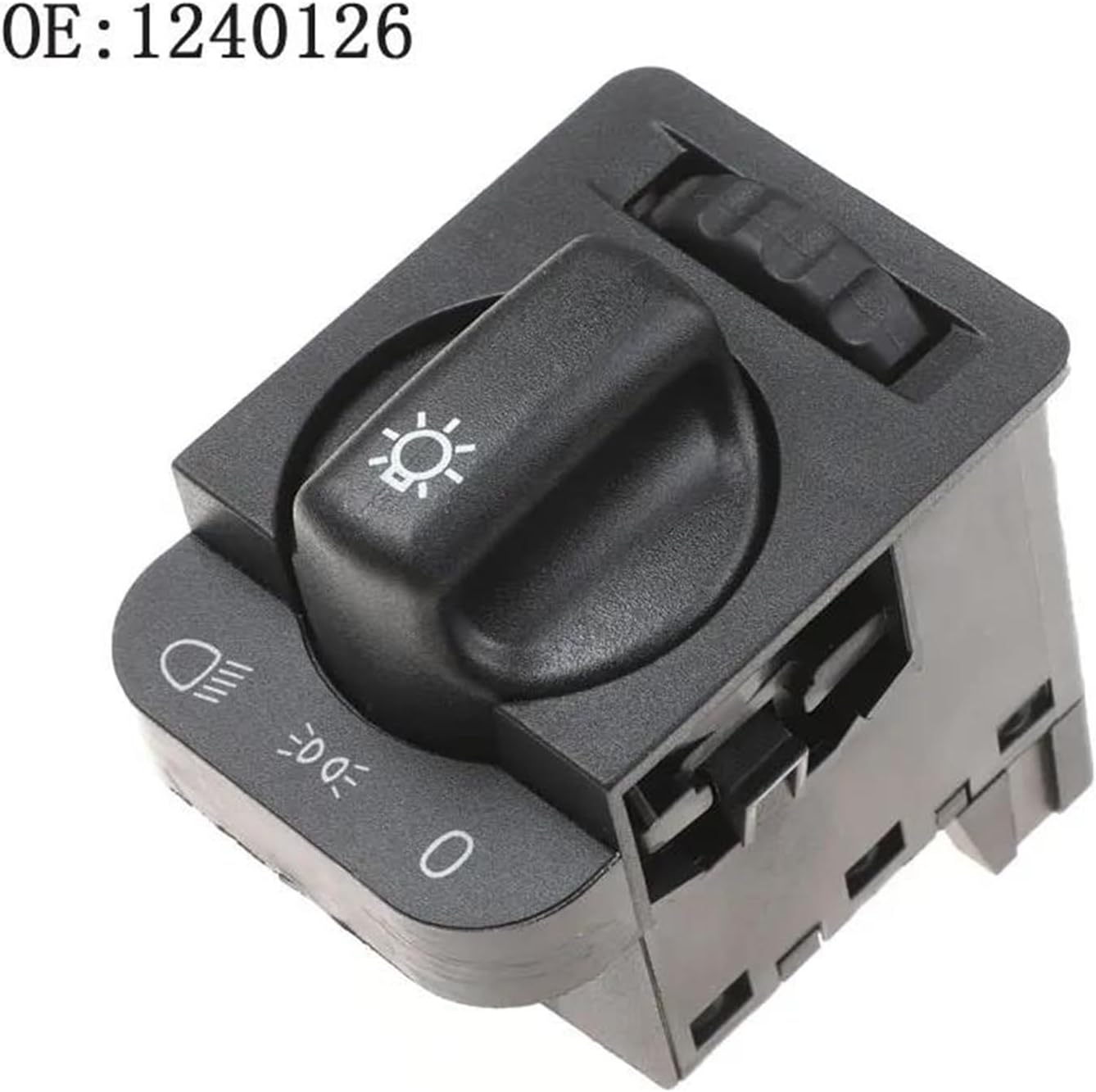 Car Headlight Switch Fog Light Control Switch 1240126 90213283 for Opel for Vectra A 1989 1990 1991 1992 1993 1994 1995