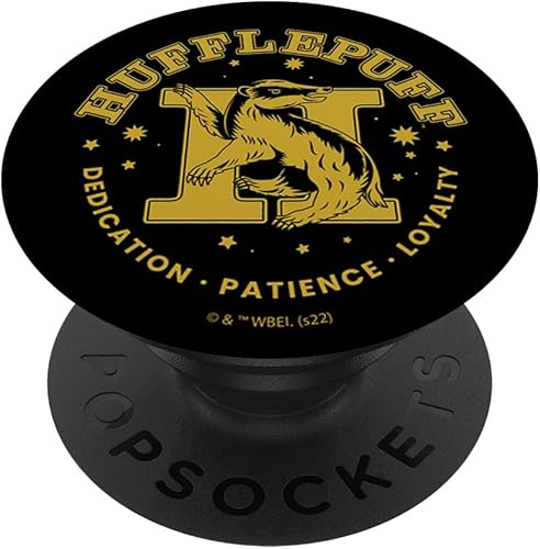 Miniatura 6 de Harry Potter House Hufflepuff Dedication Patience Loyalty PopSockets MagSafe PopGrip para iPhone
