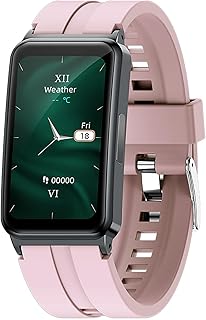 Hitburu Glucose Monitor Watch,Waterproof Blood Glucose Monitoring Smartwatch | Non-invasive Blood Sugar Test Smart Watch, Blood Glucose Testing Sports Watch for Monitoring Heart Rate