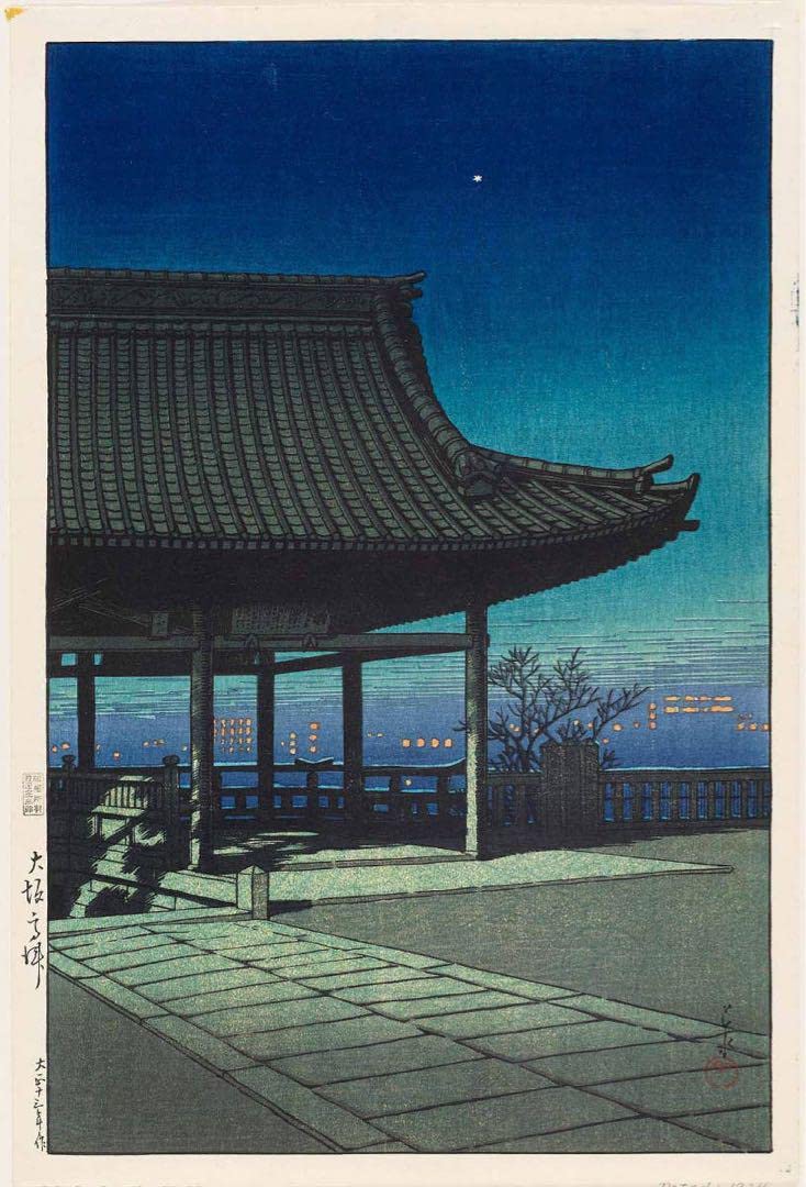 明治24年、「函館実地明細絵図」岐阜県平民、川瀬善一発行、銅版刻72×102cm Amazon.co.jp: 川瀬巴水 大阪高津 56×38cm 大判サイズ 複製ポスター