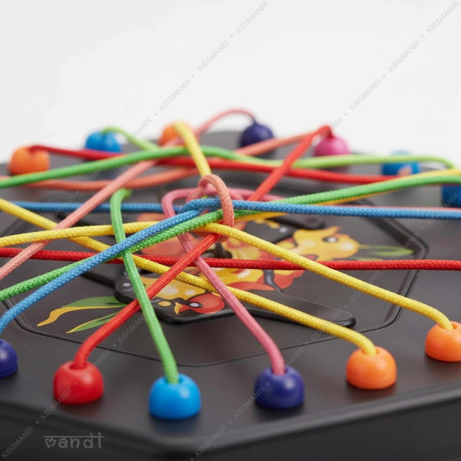 Kids Mandi Rope Twister Puzzle Toy | Fun Untangling Game for Toddlers | Develops Fine Motor Skills & Cognitive Learning | Interactive Educational Gift 1