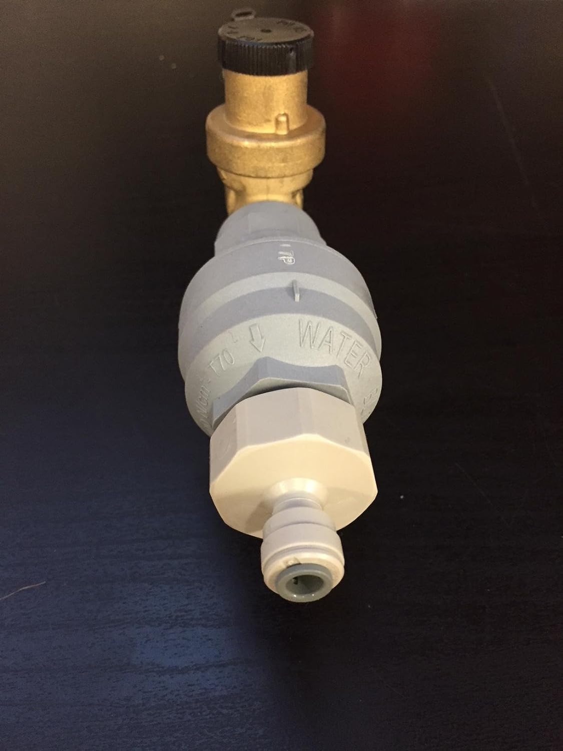 Cool Products Riel de instalación del enfriador de agua (POU) – Kit completo de instalación con válvula de retención doble, bloque de agua, válvula reductora de presión, apagado y 5 metros de tubo OD