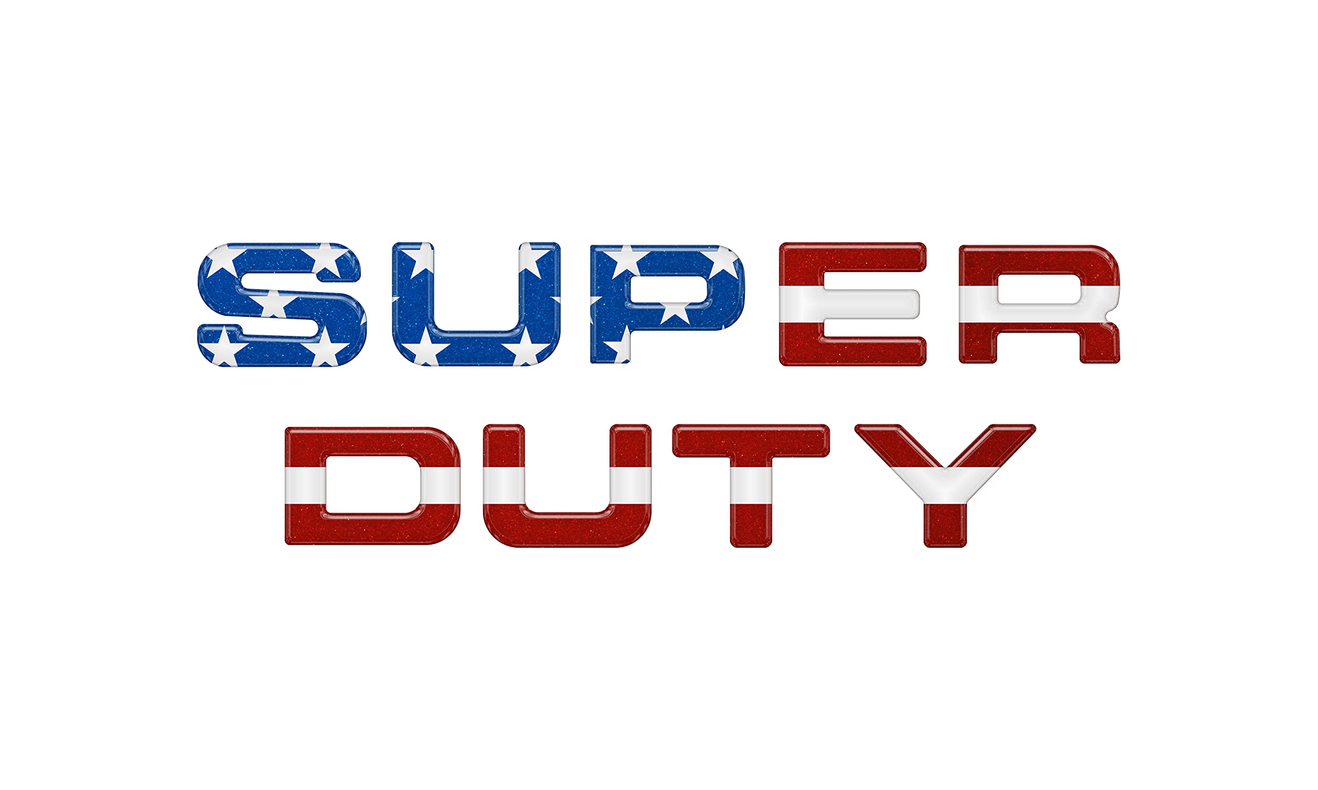 Glove Box Letter Inserts - Compatible with 2008-2016 Super Duty