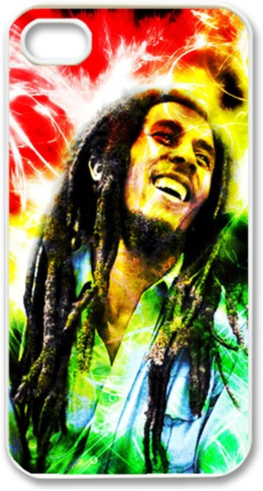CTSLR Music & Singer Series Protective Snap-on Hard Back Case Cover for iPhone 4 & 4S - 1 Pack - Bob Marley & Rasta, Reggae - 36