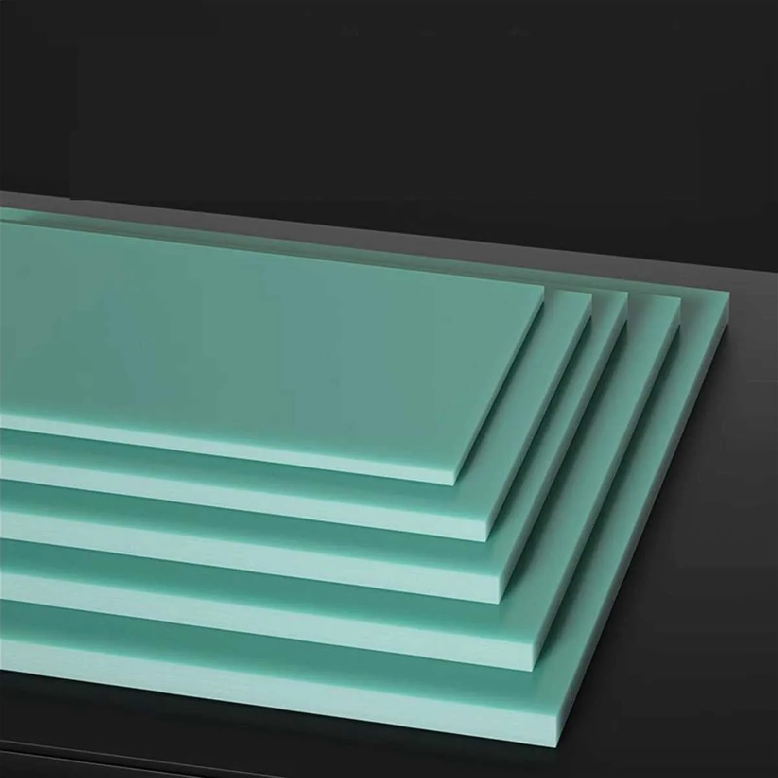 Hoja de epoxy del tablero de fibra de vidrio FR4, for aislamiento y juntas(100x100x4mm 1pcs)