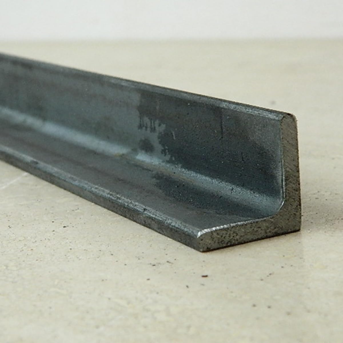 Barra in ferro liscio profilo a L angolare grezzo 40x40 mm spessore 5 mm Misura 2 mt 2000 mm Made in Italy