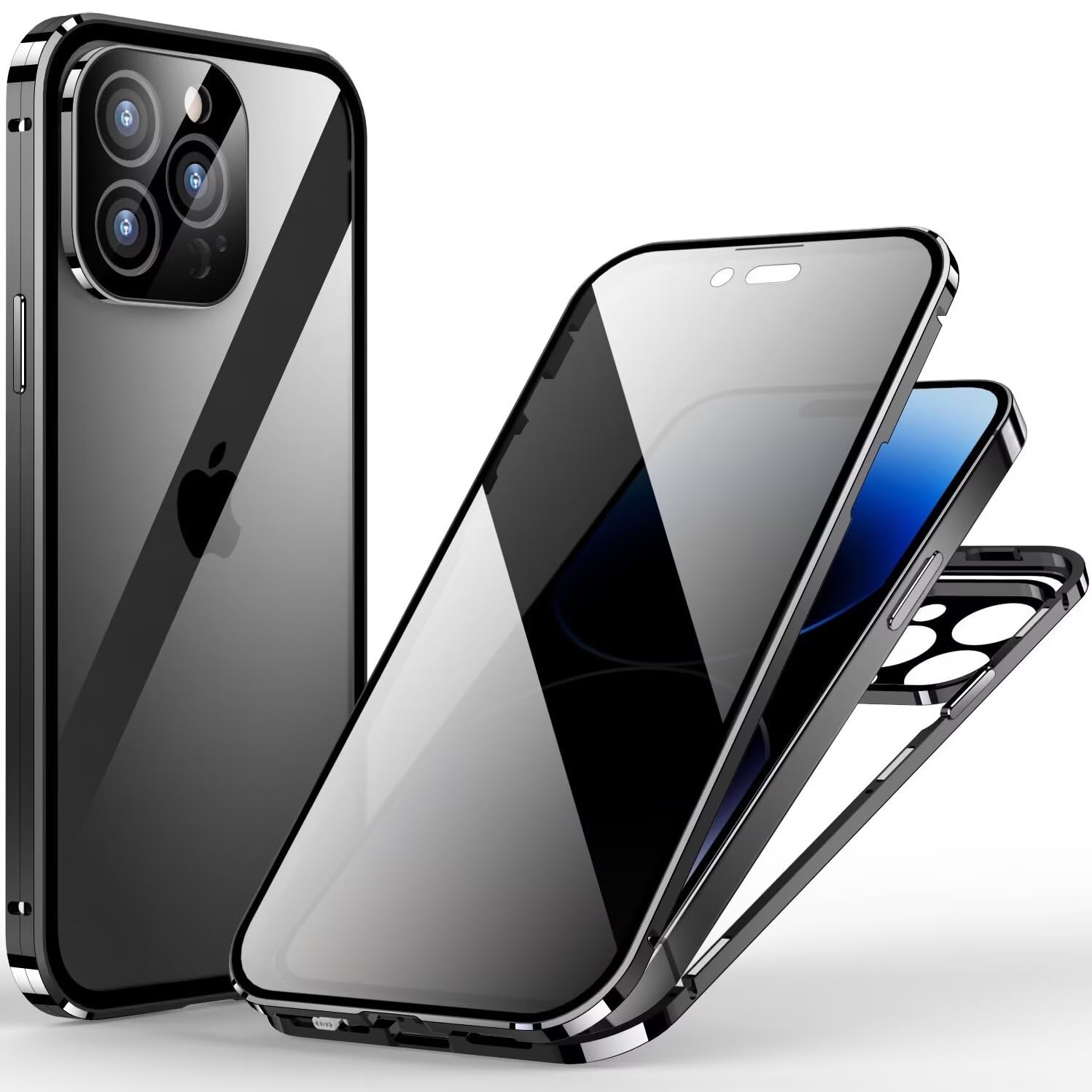 ブラック バンパーフレーム スマホケース 【公式通販】
