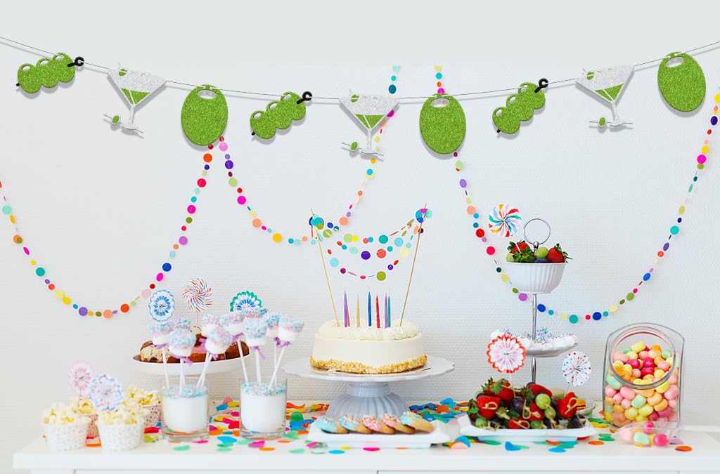A Tini Bit Older Martini Bar Banner | Trendy Bachelorette & Bridal Shower Party Decor - View #10