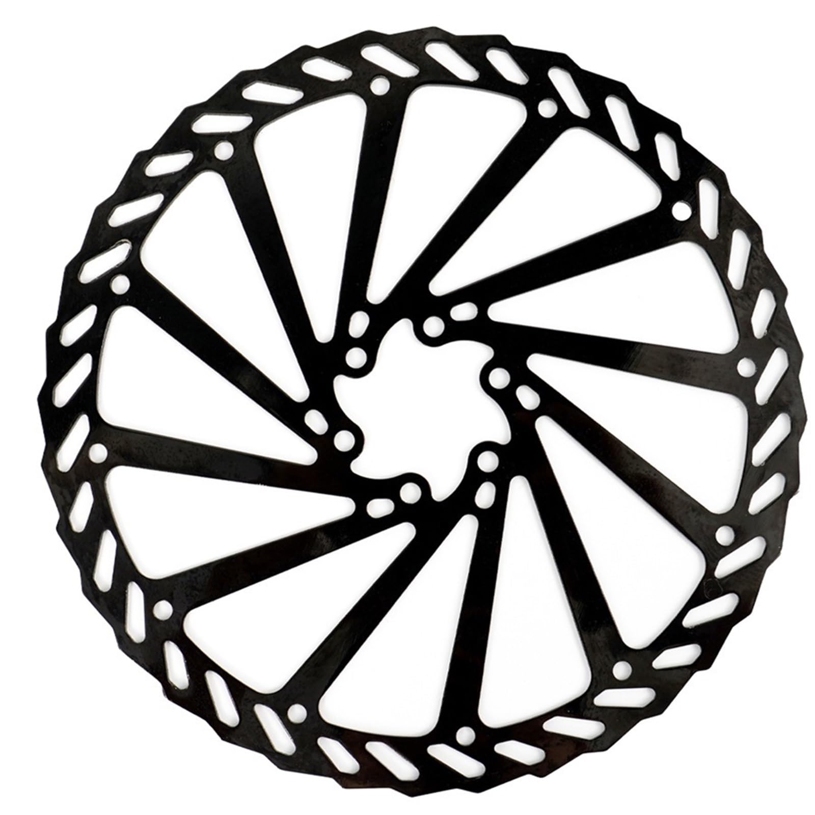 Tarcze hamulcowe rowerowe 160mm 180mm 203mm MTB tarcza hamulcowa wirnik pasuje do SHIMANO pasuje do SRAM pasuje do linii środkowej(203mm Black)