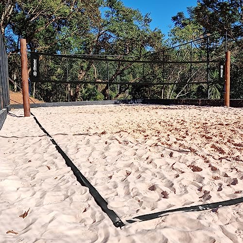 Fita de Marcação Beach Tennis PRO Preta