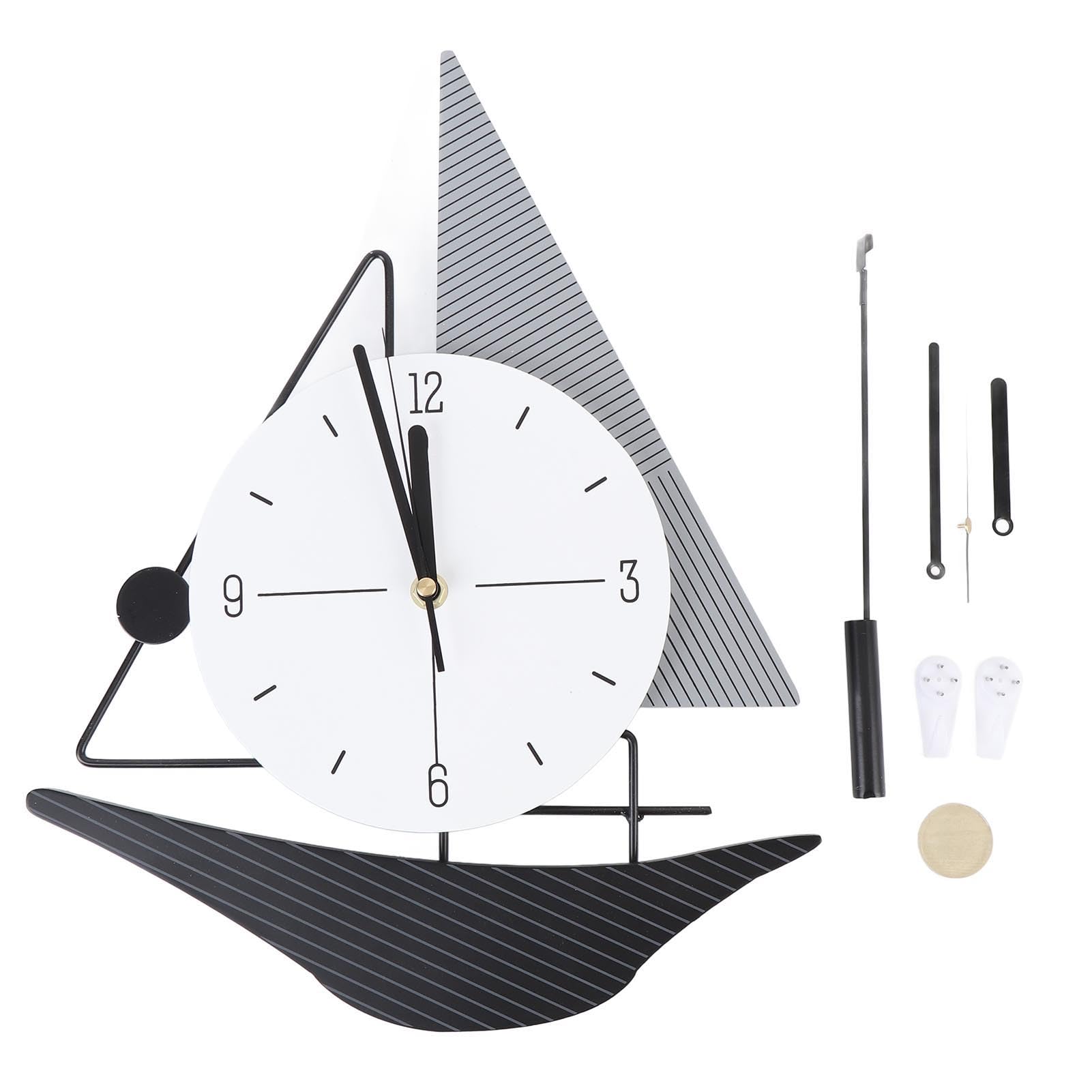Orologio da Parete Moderno e Minimalista per Barche a Vela, con