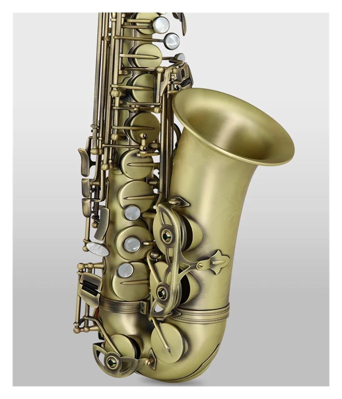 ヴィンテージ・激レア・彫刻入り】ブッシャー アルトサックス