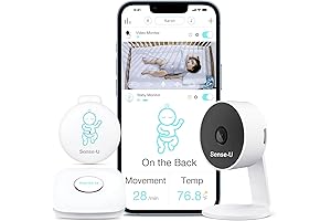 Sense-U Baby: Advanced Smart Baby Monitor with Abdominal Movement Tracking