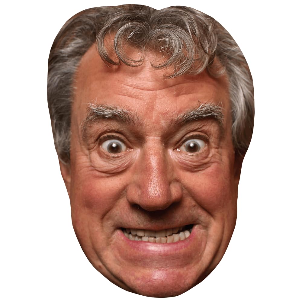 Terry Jones (Funny Face) Celebrity Mask, Flat Card Face, Fancy Dress Mask