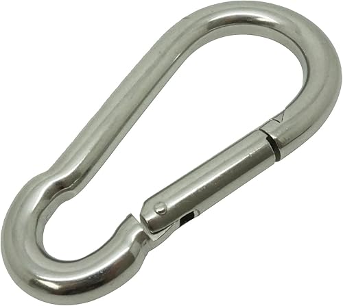 Scuba Choice Boat Marine Clip 10cm Stainless Steel Snap Hook Carabiner 11mm Opening