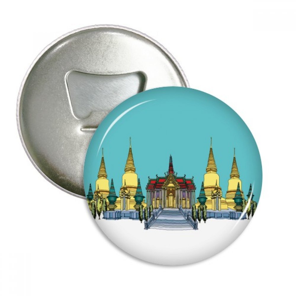 Magnet frigo et ouvre-bouteille Golden Temple pour cuisine