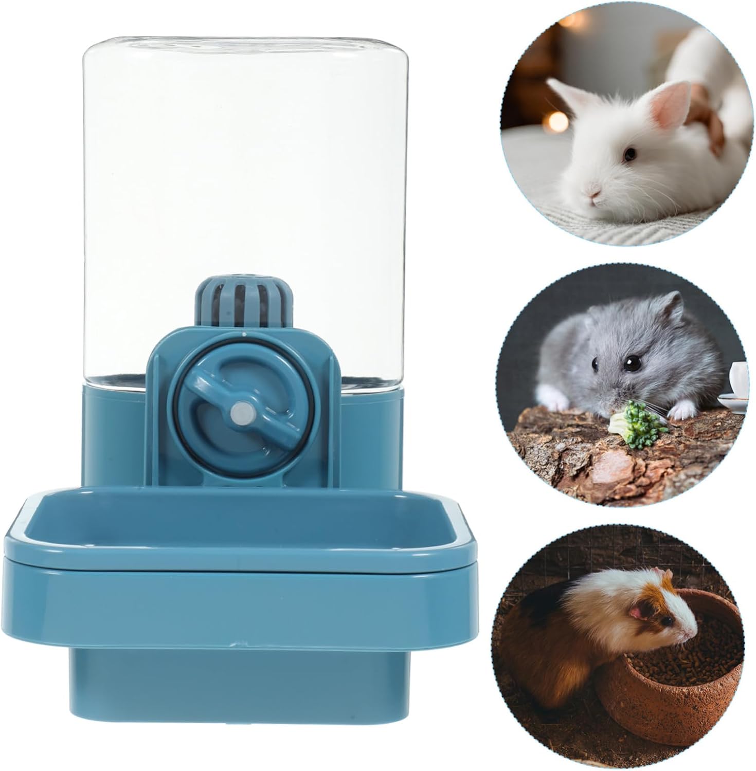 Small Dog Water Dispenser Rabbit Watering System Pet Water Bottle Filter