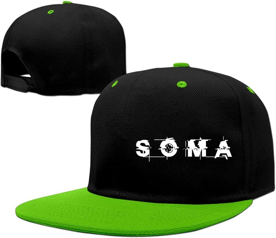 Hodgefelix Soma Video Game Science Fiction Survival Snapbacks KellyGreen One Size
