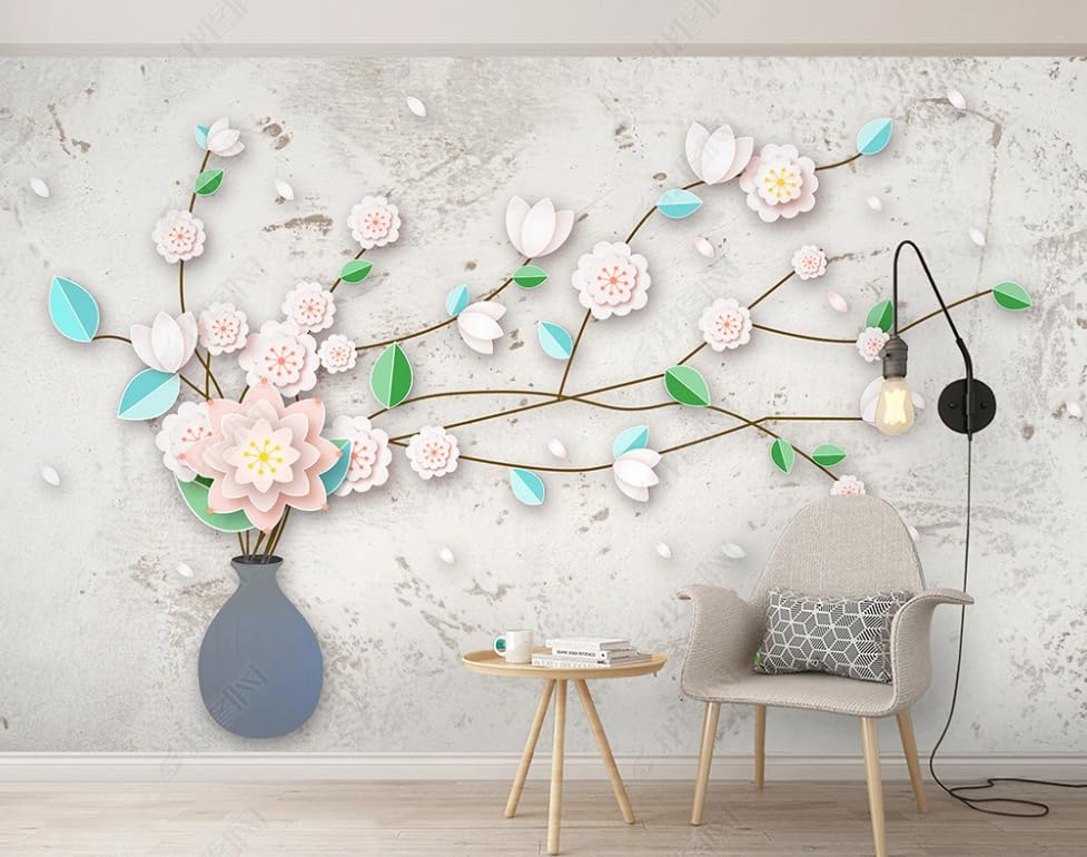 Papier peint intissé pour masquer les imperfections et décorer le salon