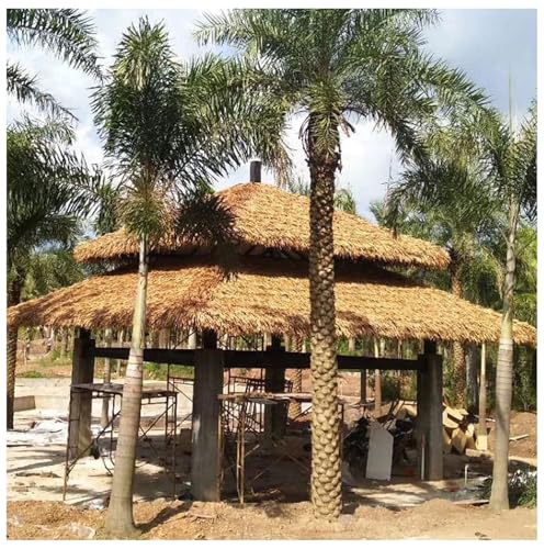 Toit de paille en herbe résistant aux intempéries pour pergola - 7