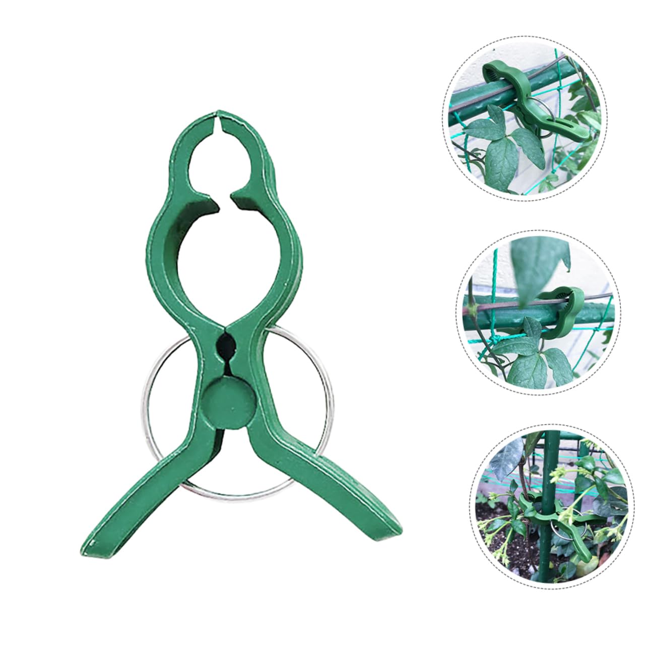 60stücke Pflanzenstützclips Gartenclips Zur Unterstützung Von Tomaten Orchideen Und Anderen Kletterpflanzen Flexible Und Robuste Rankhilfe Für Gesunde Pflanzenentwicklung