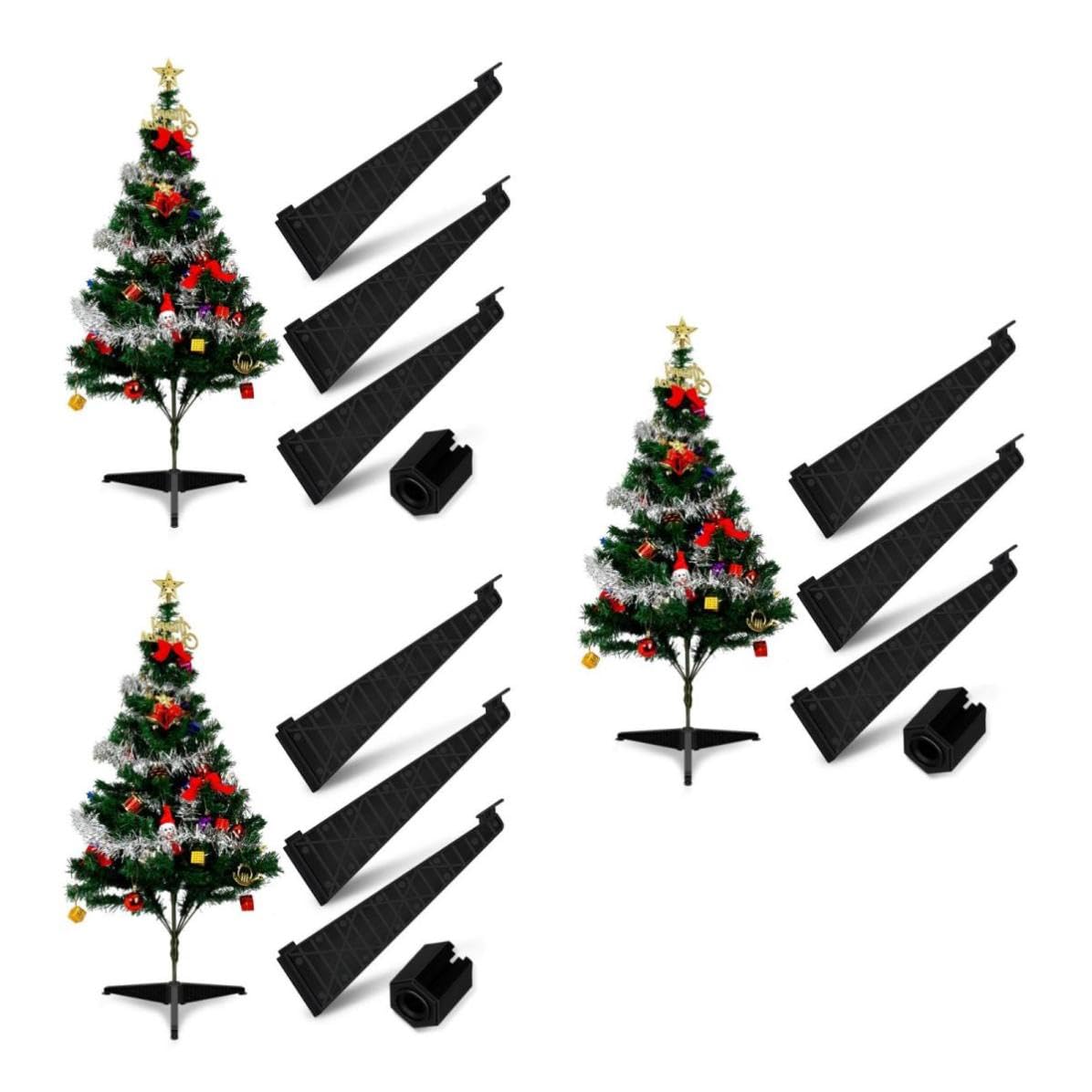 Toyvian 3 Piezas Soporte Estable para Árbol de Navidad Artificial de PS