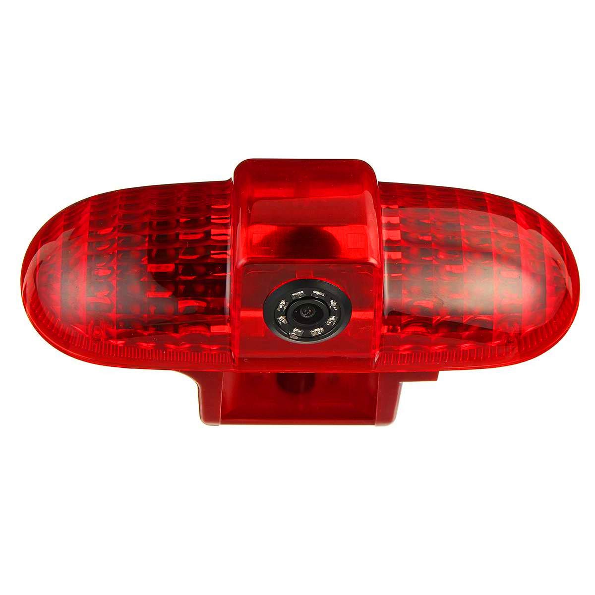 HD 720p Night Vision Third 3rd Brake Light Camera Reverse Camera with 1/3 CCD Sensor Waterproof Night Vision for Transporter Trafic, Opel Vivaro, FIAT Talento, Primastar (2001-2014)