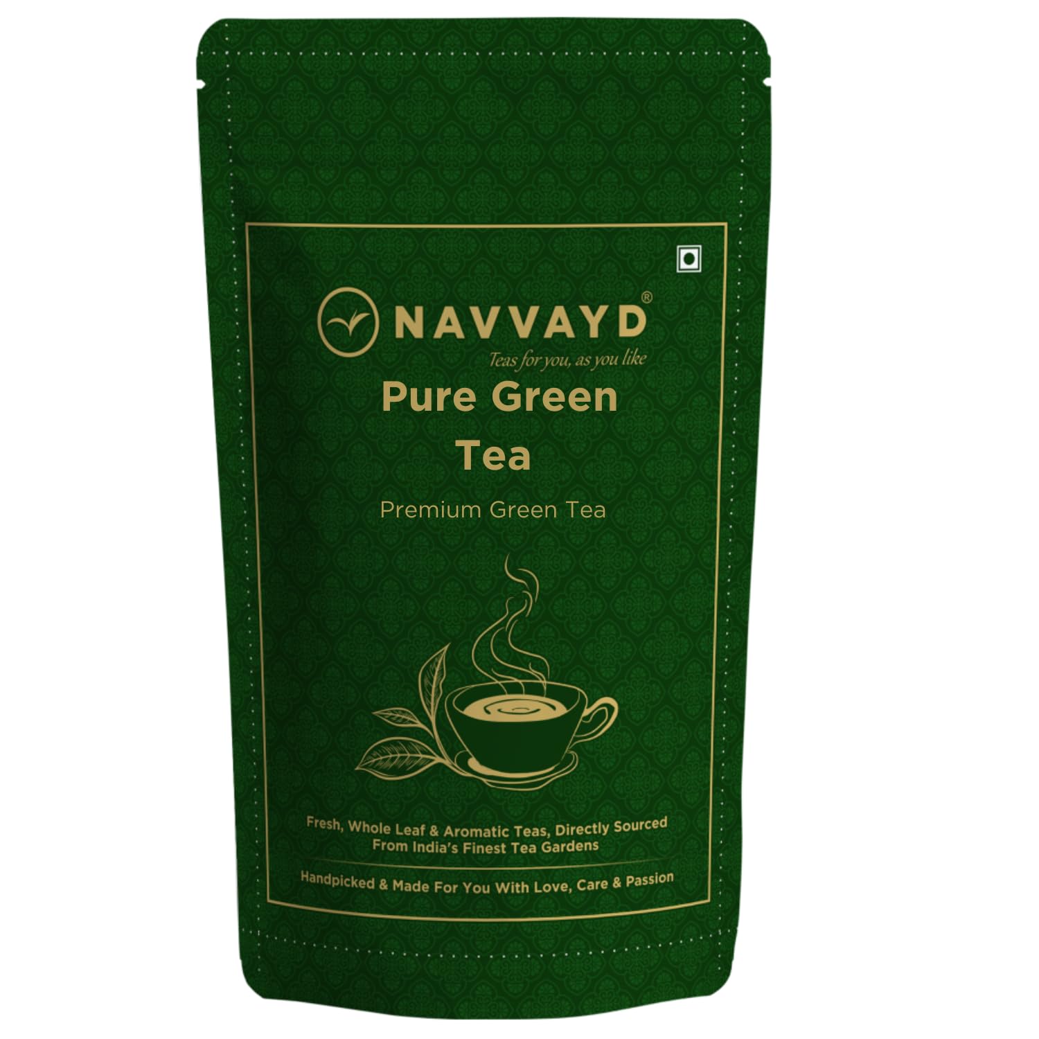 Navvayd Pure Green Tea (100 Gm, 50 Cups), For Weight Loss & Slimming, Loose Leaf - Enjoy Hot or Cold (B07QZ3FT7R) Amazon Price History, Amazon Price Tracker