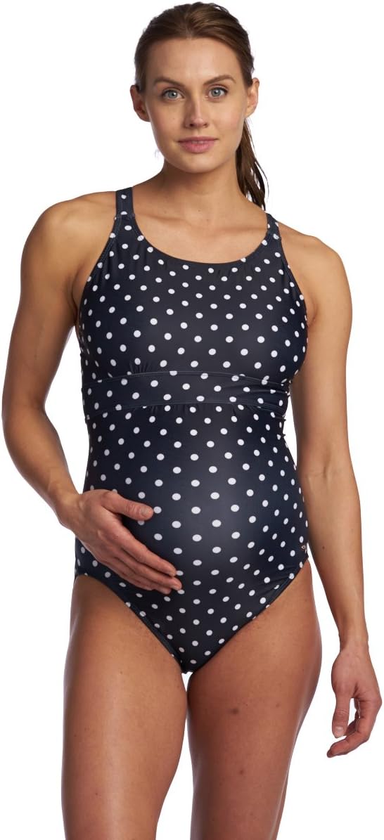 Performance Banded Maternity Swimming Suit Provides Comfort and Support