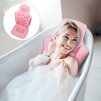 Amazon.co.jp: フルボディバスクッション、スパバス浴槽腰枕