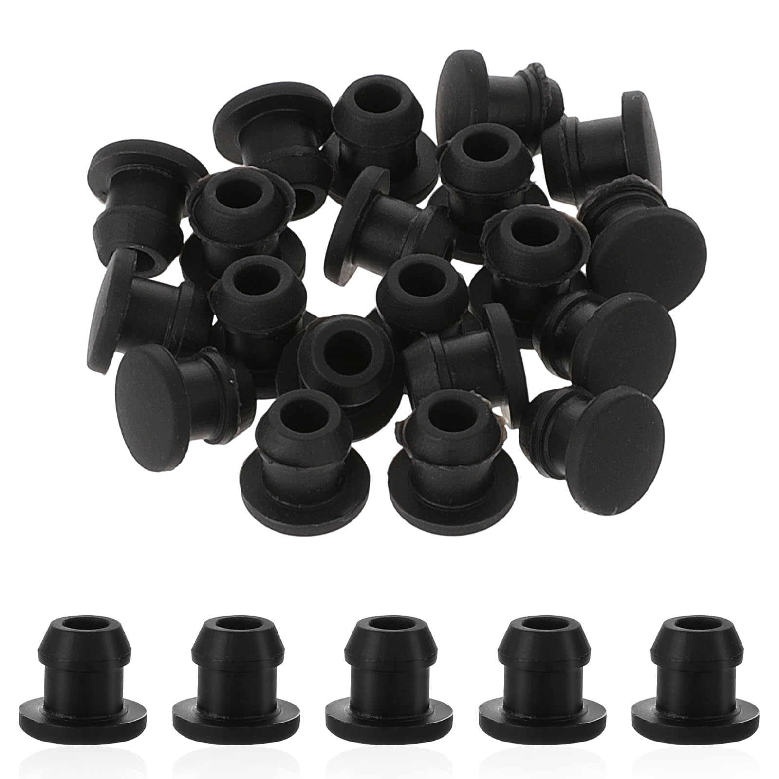 T-förmige Gummistopfen – 10 Stück, Für 6 Mm Löcher, Wasserdicht