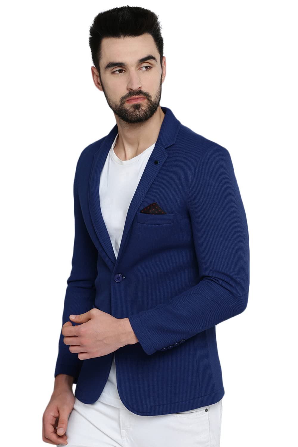 showoffff Men's Open Front Regular Blazer-picture-26
