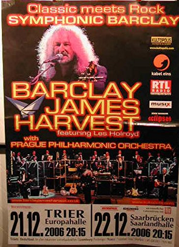 Affiche Barclay James Harvest poster 80x120 cm pour habiller un grand mur vide