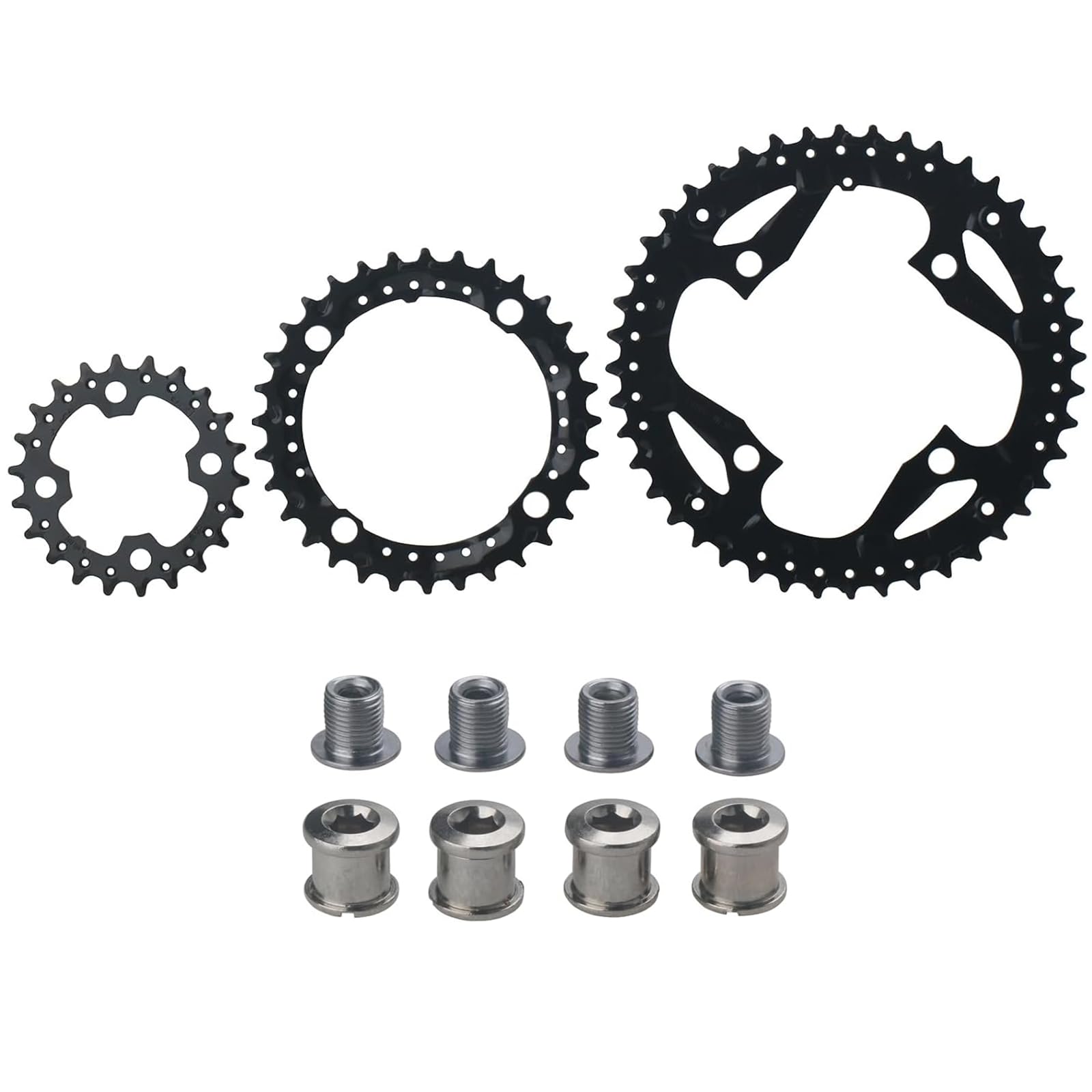 Set di 22/32/44t 104/64BCD, per bici da corsa 9/10/11 marce