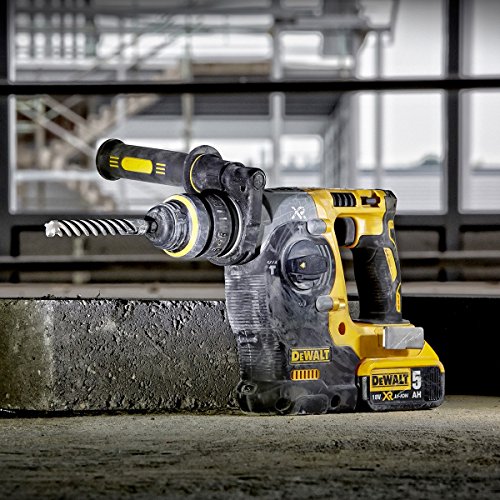 DEWALT DCH273P2 Akku-Kombihammer Bhrhammer Meißelhammer SDS-plus 18V 5Ah 2 Akkus – Bild 5