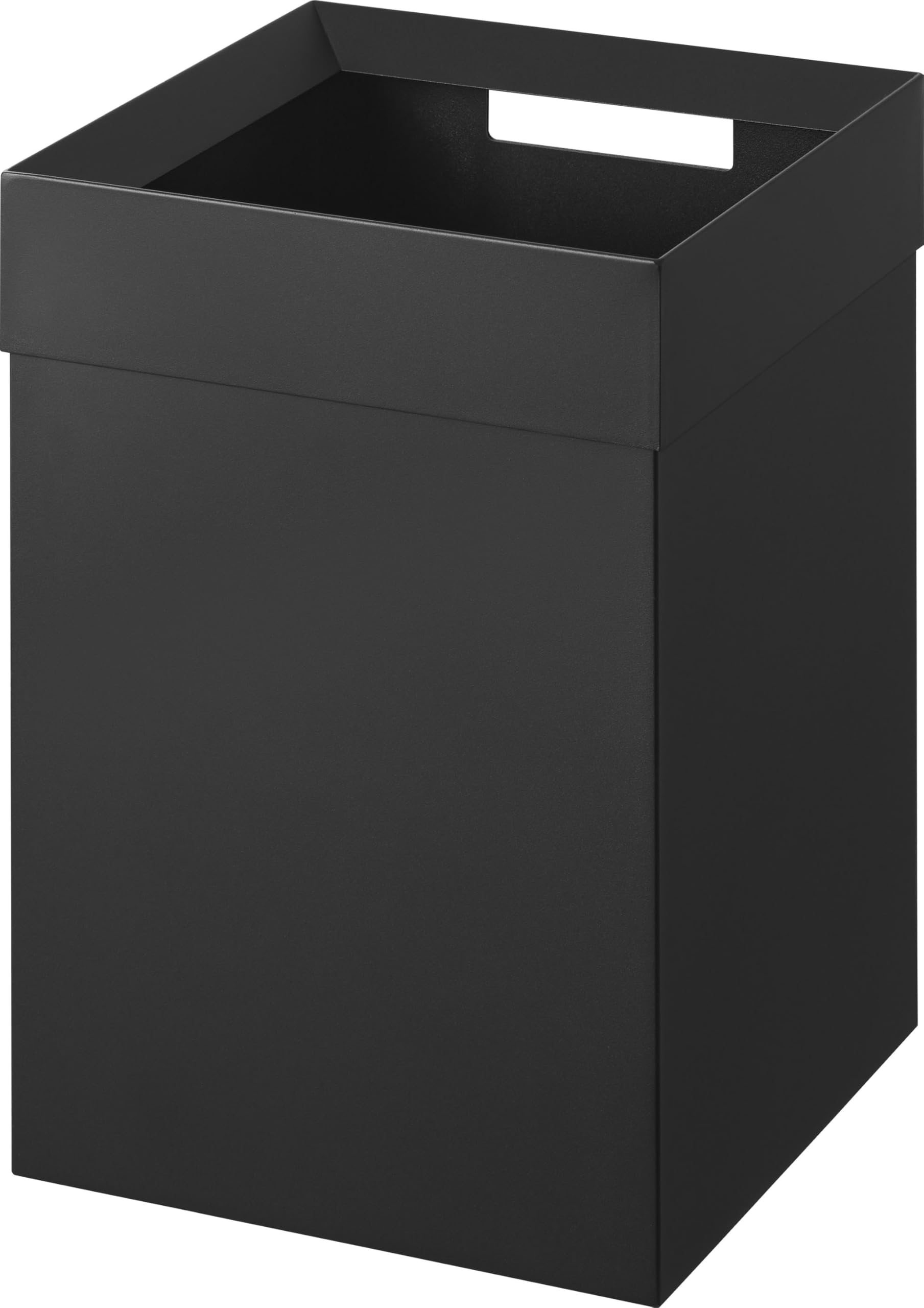 Amazon｜山崎実業(Yamazaki) トラッシュカン 角型 14L ブラック W22.4
