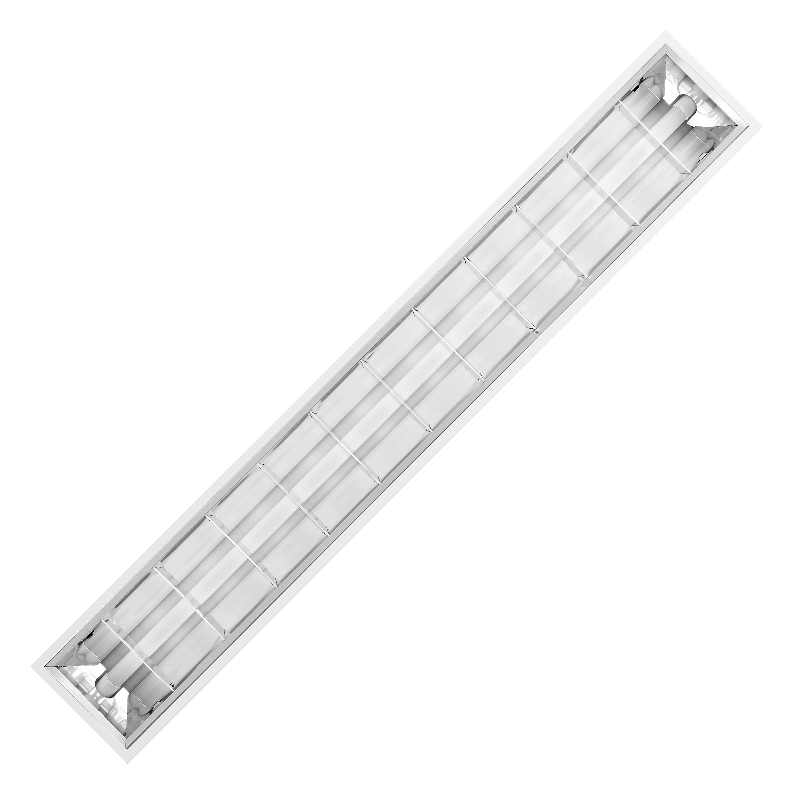 Lámpara de oficina LED de 18W y 2260 LM con panel rectangular blanco REV Profiline 6