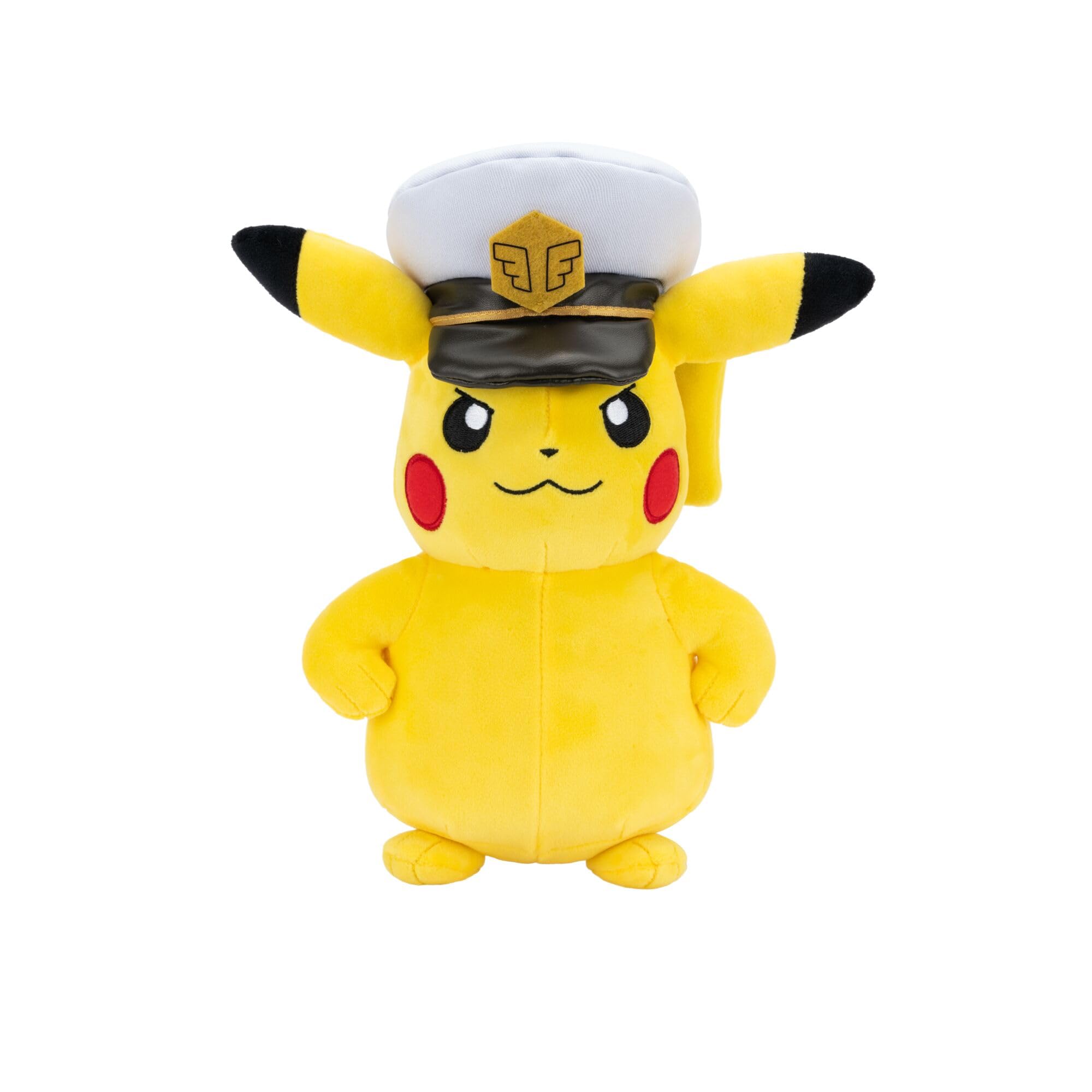 Pokémon Captain Pikachu Plush - 8-Inch Soft Plush with Captain's Hat and Authentic Details — image 1