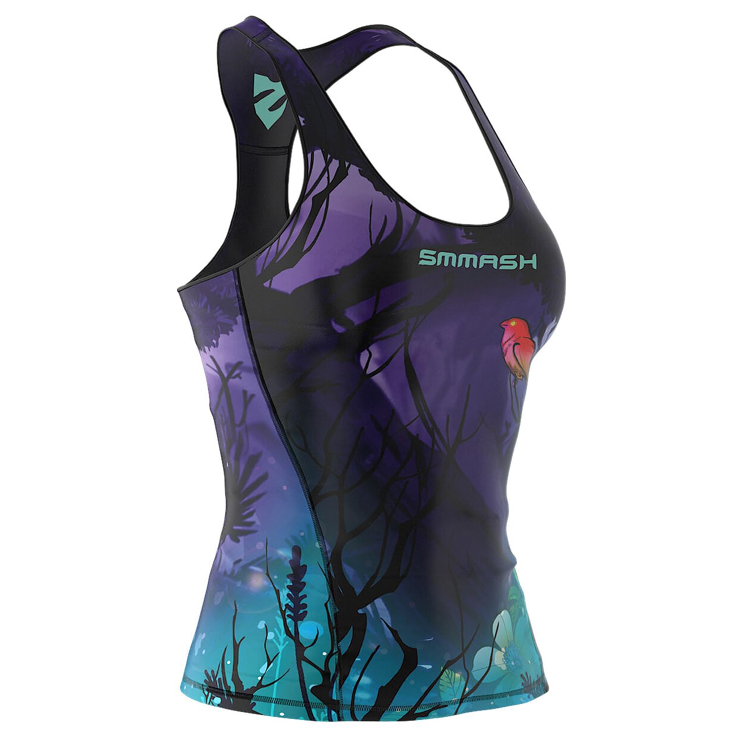 SMMASH Steampunk Sport Top Tank para Mujer, Camiseta de Tirantes Deportivas, Camiseta sin Manga para Fitness, Yoga, Formación, Material Transpirable y Antibacteriano — view 57