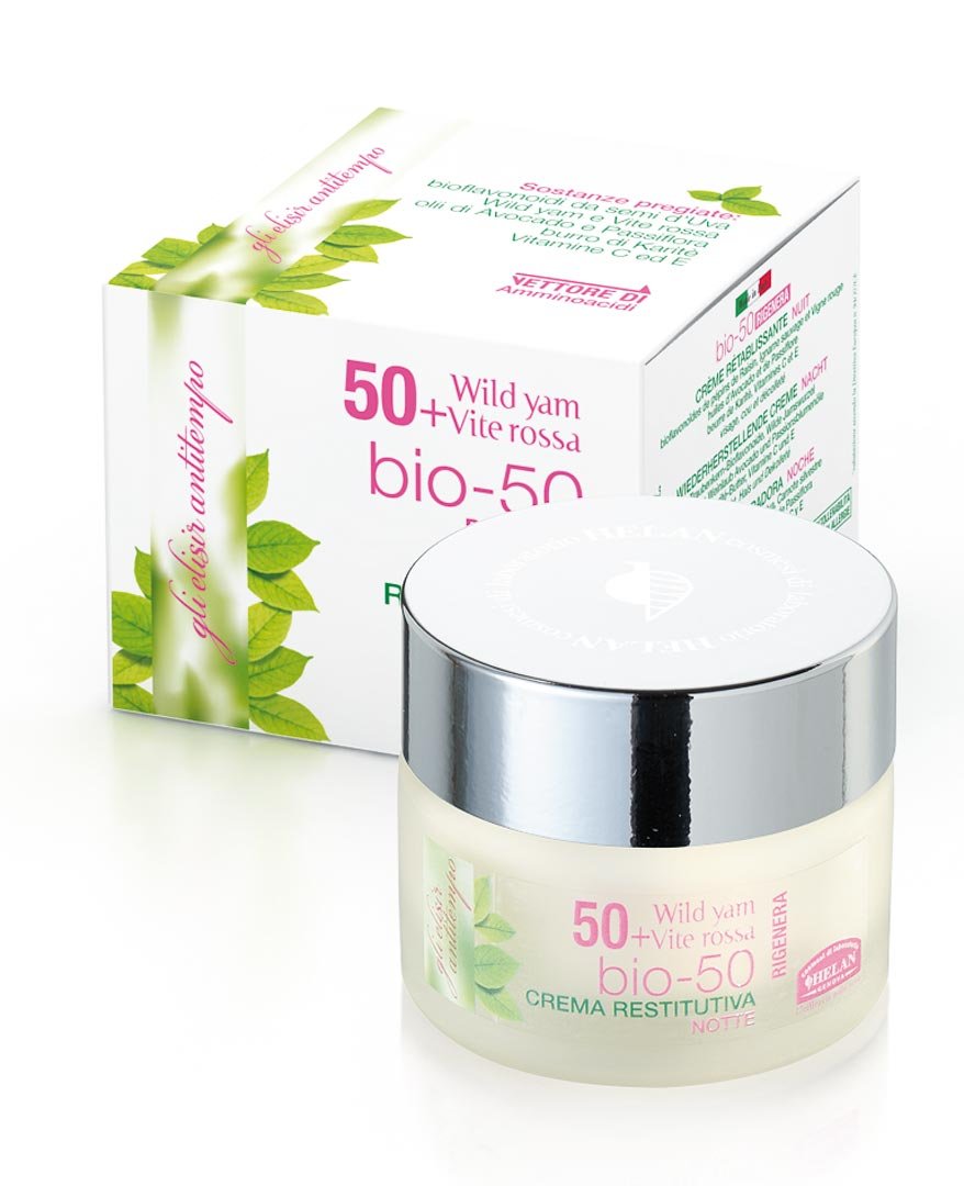Helan Elisir Antitempo Rigenera Bio Crema Restitutiva Notte - 50 Ml
