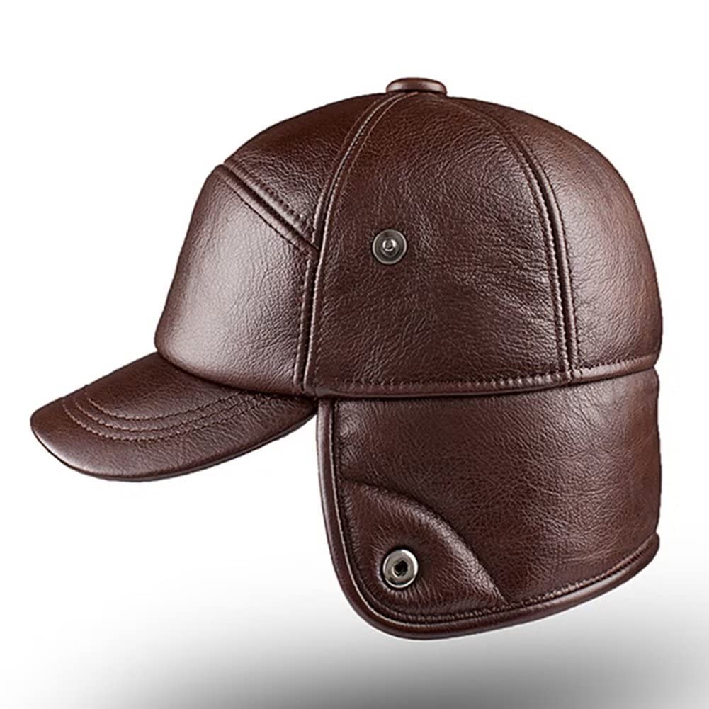 Czapka narciarska unisex z nausznikami, ciepła zimowa czapka skórzana, czapka Usaka, czapka rosyjska, czapka pilota/bombowca/żołnierza, czapka baseballowa ze sztucznego futra, CL