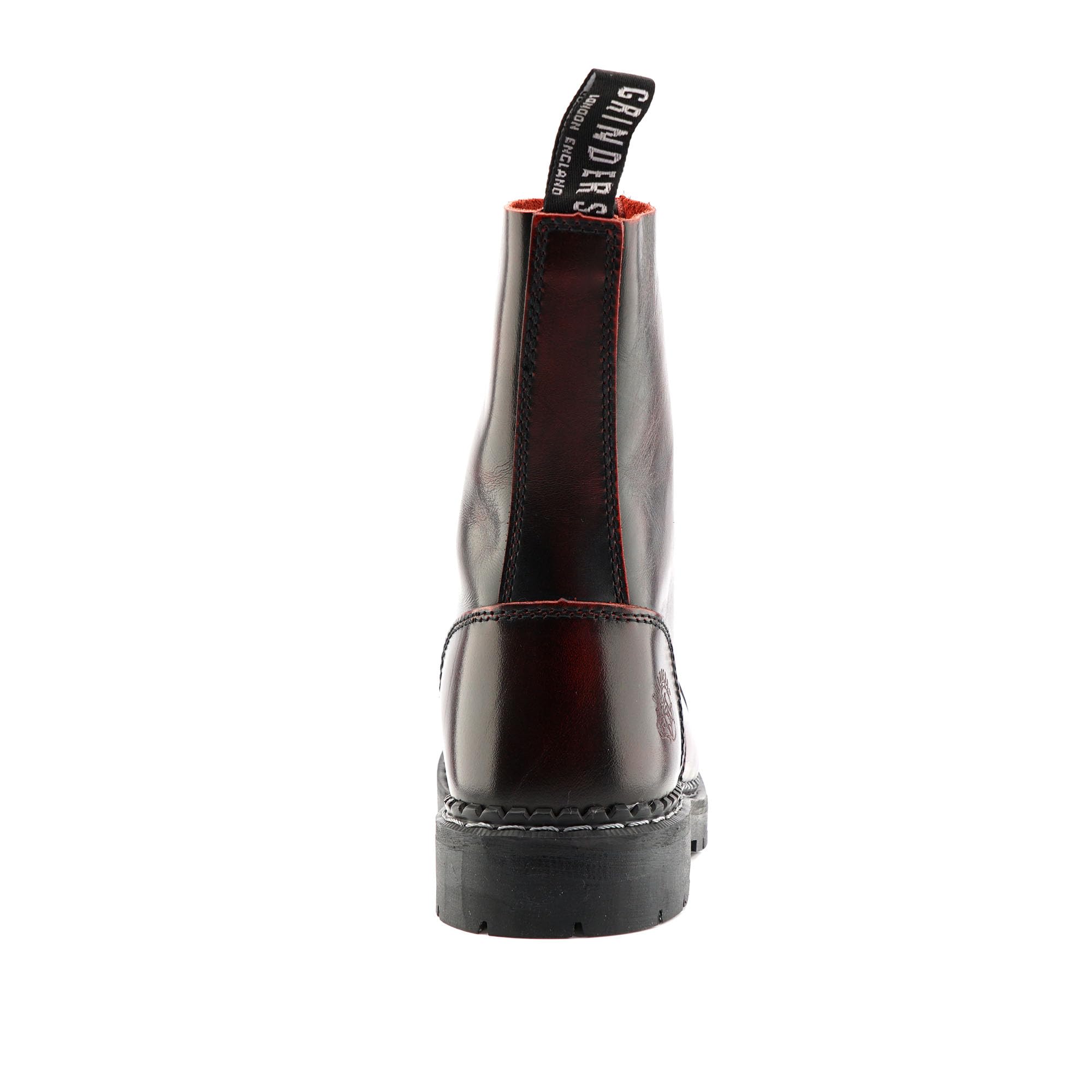 Grinders Botas con Cordones y Puntera de Acero de Cuero ACS, Unisex