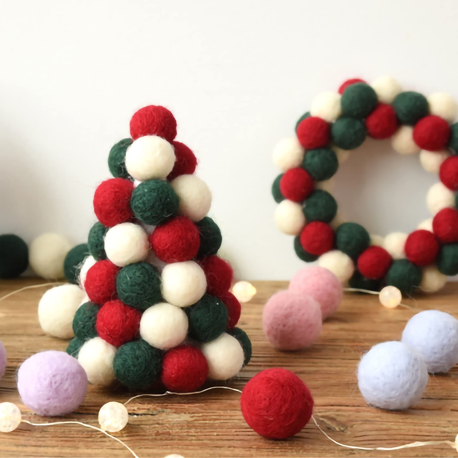 Bombki Choinkowe Ozdoby 30mm / 1,18 "Małe świąteczne ozdoby kulkowe, Shatterproof Christmas Decorations Balls na wakacje Wedding Party Decoration, 36 sztuk Bombki świąteczne(C)