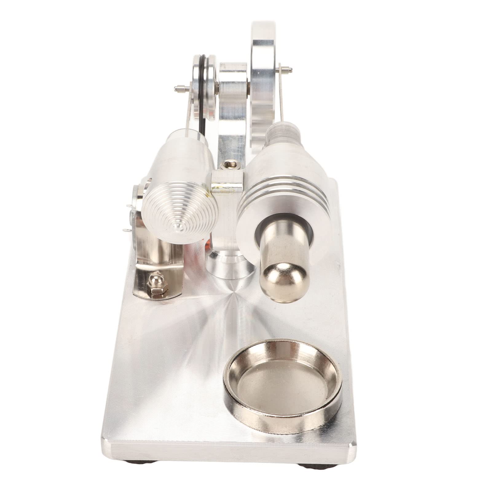 Alvinlite Motor Stirling De Aire Caliente, Generador De Energía En Miniatura, Generador De Energía Eléctrica, Motor De Ley con Lámpara para El Hogar, Regalo para Niños, Adultos, Artesanía, Orname